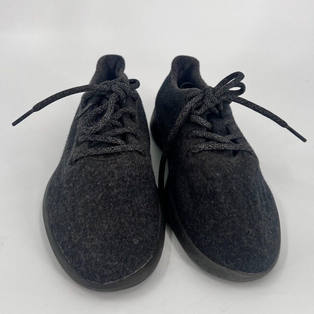 Allbirds Wool Runner 0154 Gray Running Shoes Comfort Low Top Lace Up Women's 8